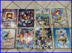 Vintage Circa 1980s OSP Publishing Original Disney Movie Frame Prints Set