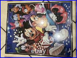 Vintage Circa 1980s OSP Publishing Original Disney Movie Frame Prints Set