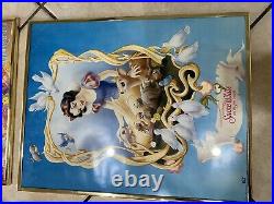 Vintage Circa 1980s OSP Publishing Original Disney Movie Frame Prints Set