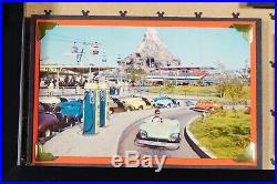 Vintage Disneyland Ticket Autopia Ride Coupon Framed Original Walt Disney Rare