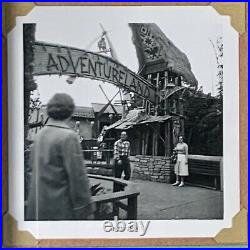 Vintage Disneyland frame Adventureland Walt disney jungle cruise ticket book