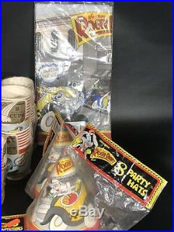 Vintage LOT of Who Framed Roger Rabbit PARTY SUPPLIES. See Descripiton