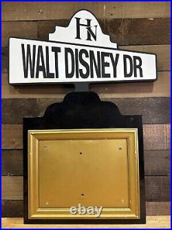 Vintage Walt Disney Dr Wooden Sign/Picture Frame