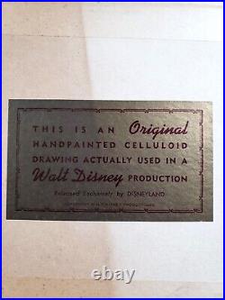 Vintage Walt Disney Original Production Cel Chip'n' Dale Animation Cel of Dale
