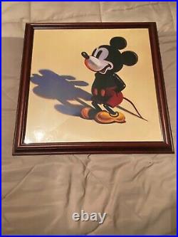 Vintage Wayne Thiebaud (Autographed) Mickey Mouse Framed Hadley House