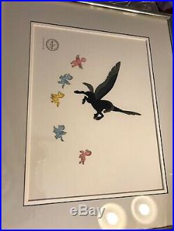 WALT DISNEY Fantasia Pegasus Limited Edition Serigraph Cel Framed With COA