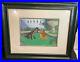 WALT DISNEY LADY AND THE TRAMP FRAMED Certified SERICEL 1955 FULL COLOR