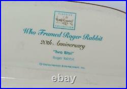 WDCC -TWO BITS Walt Disney Classic WHO FRAMED ROGER RABBIT 20TH ANNIVERSARY