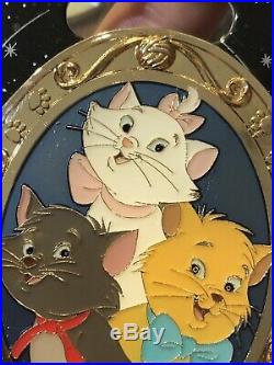 WDI Cat Portraits Aristocats Gold Frame Pin Marie Walt Disney Imagineering D23