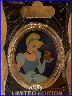 WDI Walt Disney Imagineering Cinderella Gus Gus Portrait Frame Pin LE 250