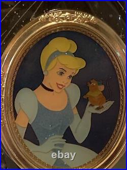 WDI Walt Disney Imagineering Cinderella Gus Gus Portrait Frame Pin LE 250