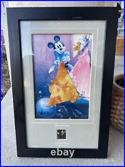 Walt Disney 100th Year Limited Edition Framed Pin Set #1444 of 5000