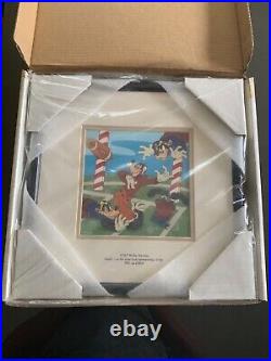 Walt Disney 1944 Goofy HowTo Play Football Giclee Framed AT&T Media