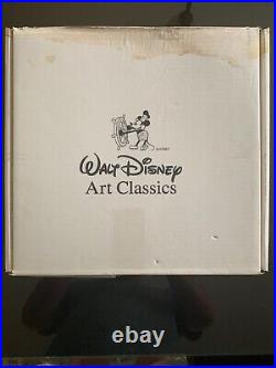 Walt Disney 1944 Goofy HowTo Play Football Giclee Framed AT&T Media