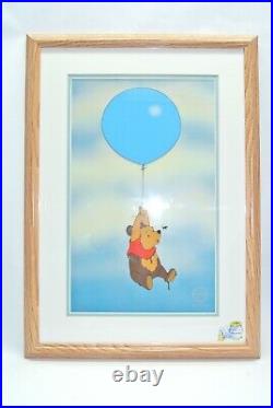 Walt Disney Animation Art SILLY OLD BEAR Winnie the Pooh Framed Ltd. Ed. Sericel