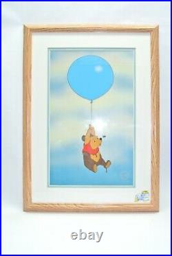 Walt Disney Animation Art SILLY OLD BEAR Winnie the Pooh Framed Ltd. Ed. Sericel