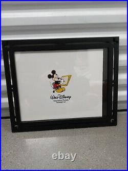 Walt Disney Animation Florida Mickey Mouse Animator Souvenir Cel Custom Framed