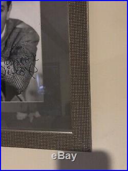 Walt Disney Authentic Signed Custom Framed Black & White Photo PSA/DNA #AH41213