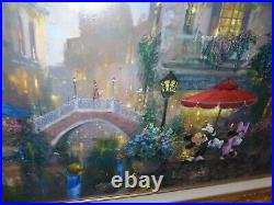 Walt Disney Canvas 24x30 Blak Tie Affair James Coleman 24x30 High Quality Frame