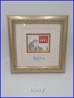 Walt Disney Caricature Fantasia Signature Stamp Framed Art Limited Edition 1997