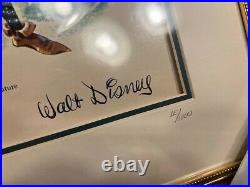 Walt Disney Catalog Peter Pan 50th Anniversary Framed Pin Set LE/1000 SEALED