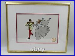 Walt Disney Cinderella Framed Limited Edition Serigraph Cel