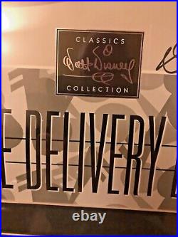 Walt Disney Classic collection framed The Delivery Boy WithDavid Pacheco autograph