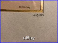 Walt Disney Collectors Society Framed Pin Set, A Decade Of Dreams, LE 11 Pins