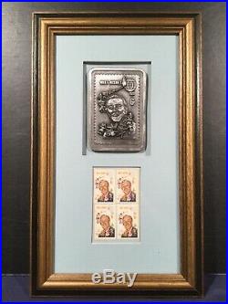 Walt Disney Commemorative Issue Medallion Framed LE