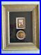 Walt Disney Commemorative Issue Stamp and Medallion Framed LE