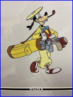 Walt Disney Company Framed How To Play Golf (1944) Limited Edition SERIGRAPH Cel
