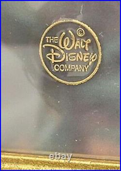 Walt Disney Company The Lion King Simba & Nala Hand-Painted Framed Cel with COA