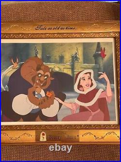Walt Disney Direct Beauty And The Beast Tale As Old As Time #20575 Framed Art