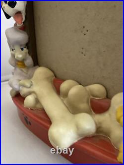 Walt Disney Dogs Characters Big Heavy Figurine Frame Statue (READ)