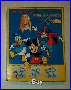 Walt Disney Donald Duck String Puppet with Action Frame Control