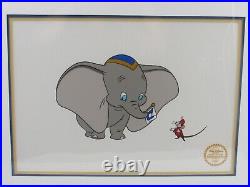 Walt Disney Dumbo Framed Limited Edition Serigraph Cel