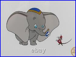 Walt Disney Dumbo Framed Limited Edition Serigraph Cel