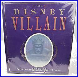 Walt Disney Framed Villainous Portraits Sericel withCOA & Disney Villain Hardcover