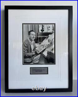 Walt Disney Gallery Remember This All Started with a Mouse Framed Print COA