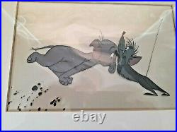 Walt Disney Goliath II Animation Cell Original 1960s Framed