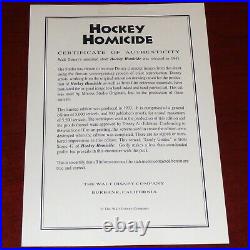 Walt Disney Goofy Hockey Homicide Framed Limited Edition Cel