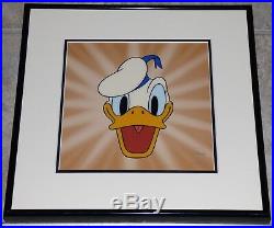 Walt Disney Here's Donald! Framed Limited Edition Sericel Donald Duck