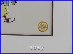 Walt Disney How to Play Golf Goofy Framed Limited Edition Serigraph Cel