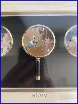 Walt Disney Imagineering Great Mouse Detective WDI AP Pin Frame Set Artist Proof