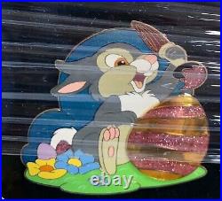 Walt Disney Imagineering WDI Easter Rabbits Framed Pin Set 4 Pins Oswald Thumper