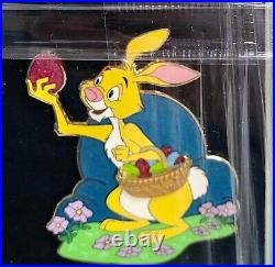 Walt Disney Imagineering WDI Easter Rabbits Framed Pin Set 4 Pins Oswald Thumper