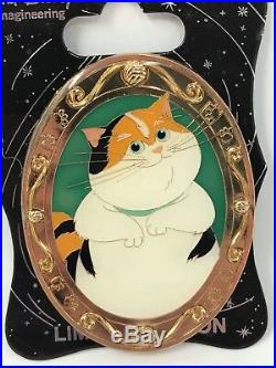 Walt Disney Imagineering WDI Mochi Cat Portrait LE 300 Pin Gold Frame Big Hero 6