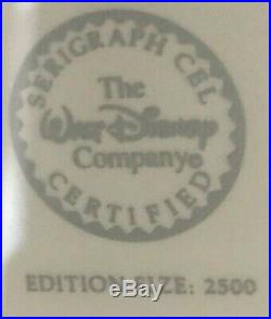 Walt Disney Limited Edition Bambi Serigraph Cell Framed 2500, never displayed
