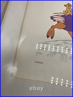 Walt Disney Limited Edition THE LION KING Simba Serigraph Framed