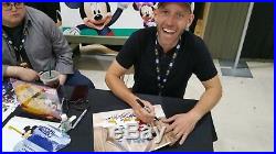 Walt Disney & Mickey Mouse Bret Iwan Voice NEW 8x10 NEW Frame COA